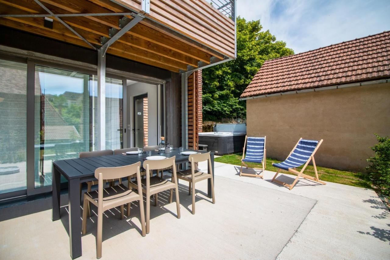 Bella, Jacuzzi Partage & Parking Avec Borne De Recharge Voiture Electrique Apartamento Sarlat-la-Canéda Exterior foto